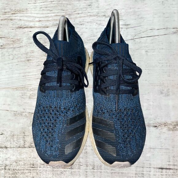 Adidas x Parley Uncaged UltraBOOST Blue Running Shoe Sneaker Mens Size 7 BY3057